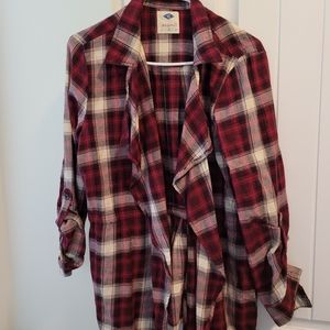 Plaid Cardigan